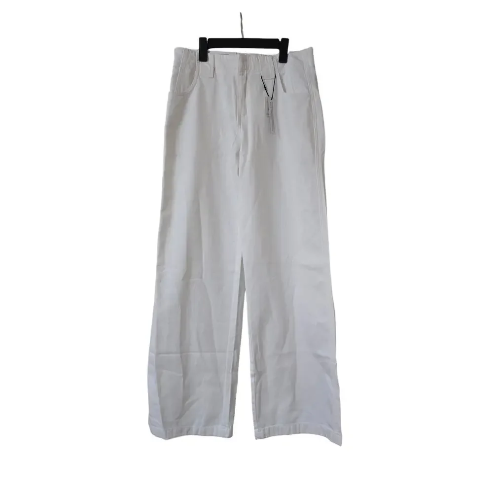 NwT Arden Wide Leg Jeans Brilliant White size 28" waist - Picture 3 of 10